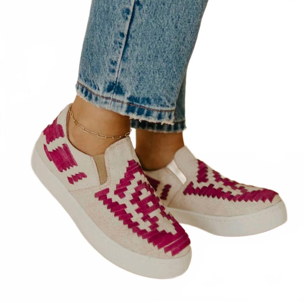NEW AGAVE SKY women's dakota tennis shoe in pink